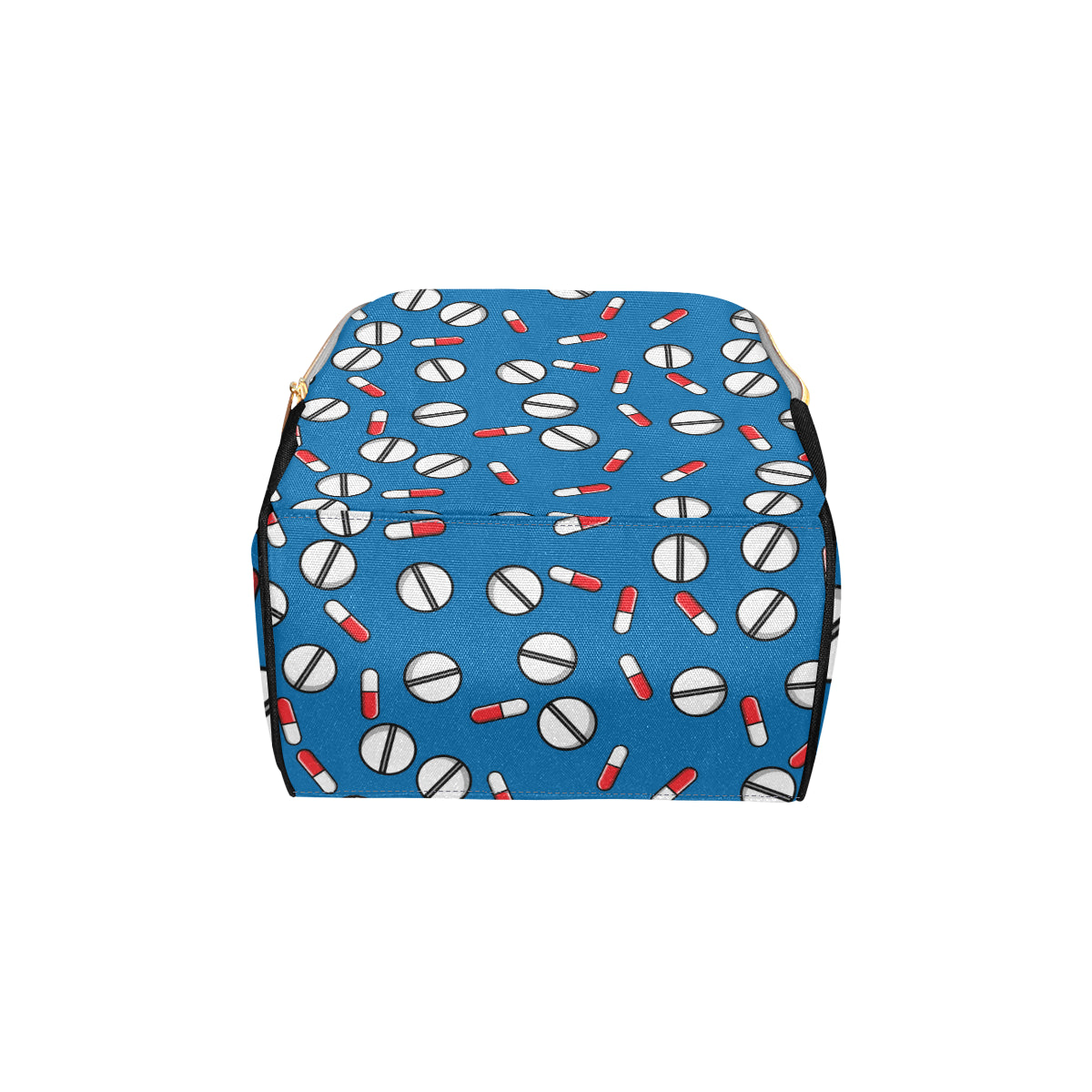 Pill Pattern Print Design A05 Diaper Bag Backpack