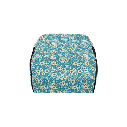 Anemone Pattern Print Design 01 Diaper Bag Backpack