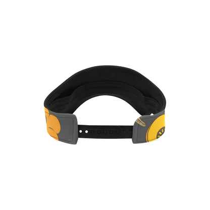 Pumpkin Pattern Print Design A03 Unisex Sun Visor