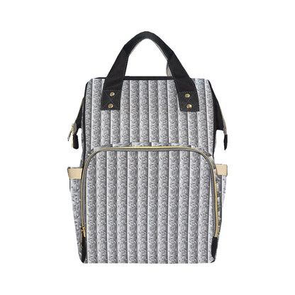 Celtic Pattern Print Design 03 Diaper Bag Backpack