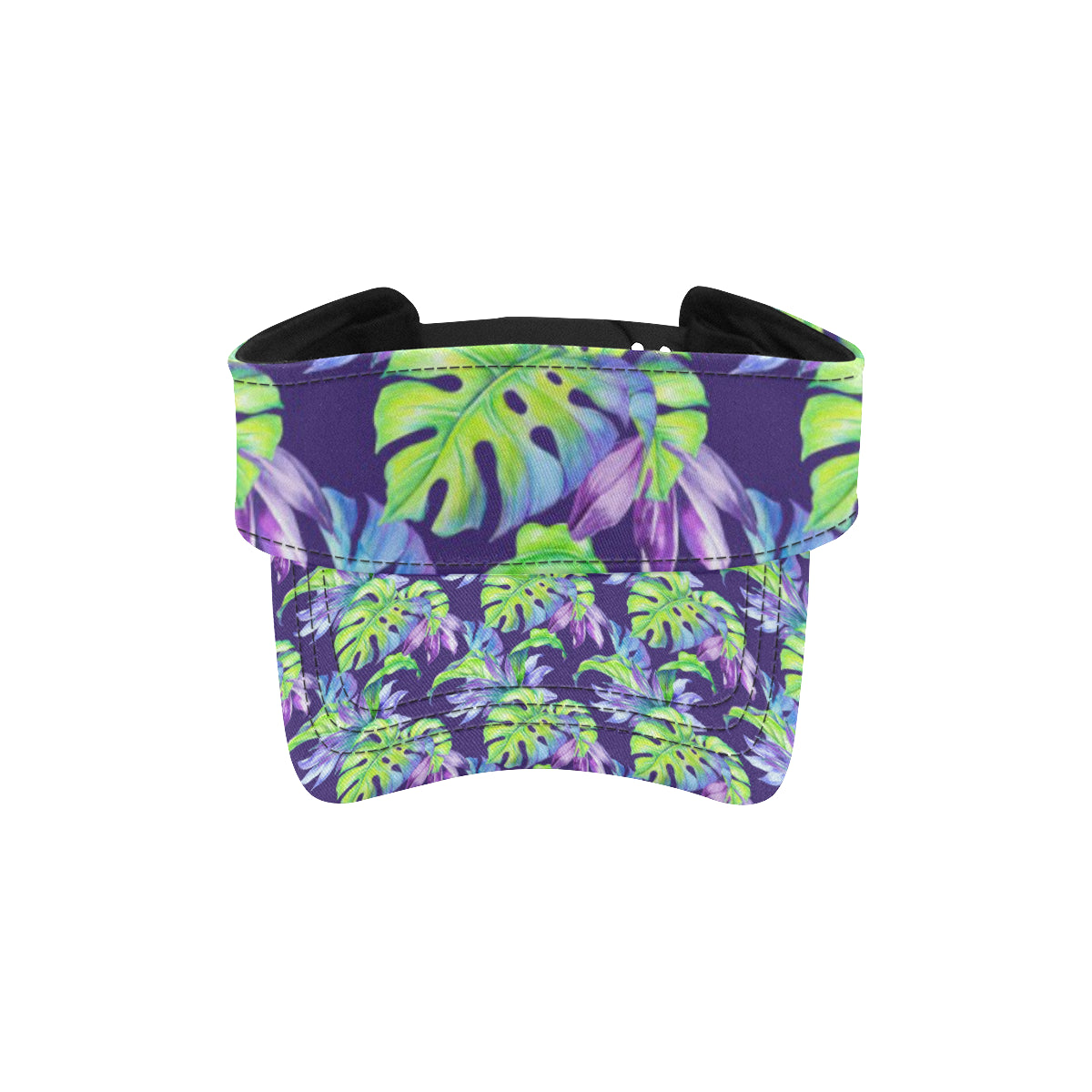 Tropical Flower Pattern Print Design TF019 Unisex Sun Visor