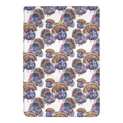 Turkey Pattern Print Design 01 Women's Trifold Wallet