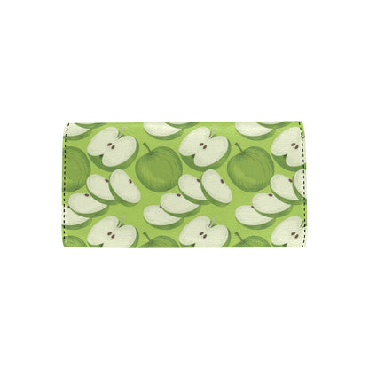 Apple Pattern Print Design AP010 Women's Trifold Wallet