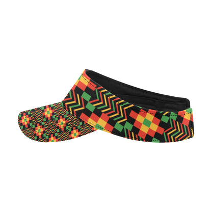 Kente Pattern Print Design 01 Unisex Sun Visor