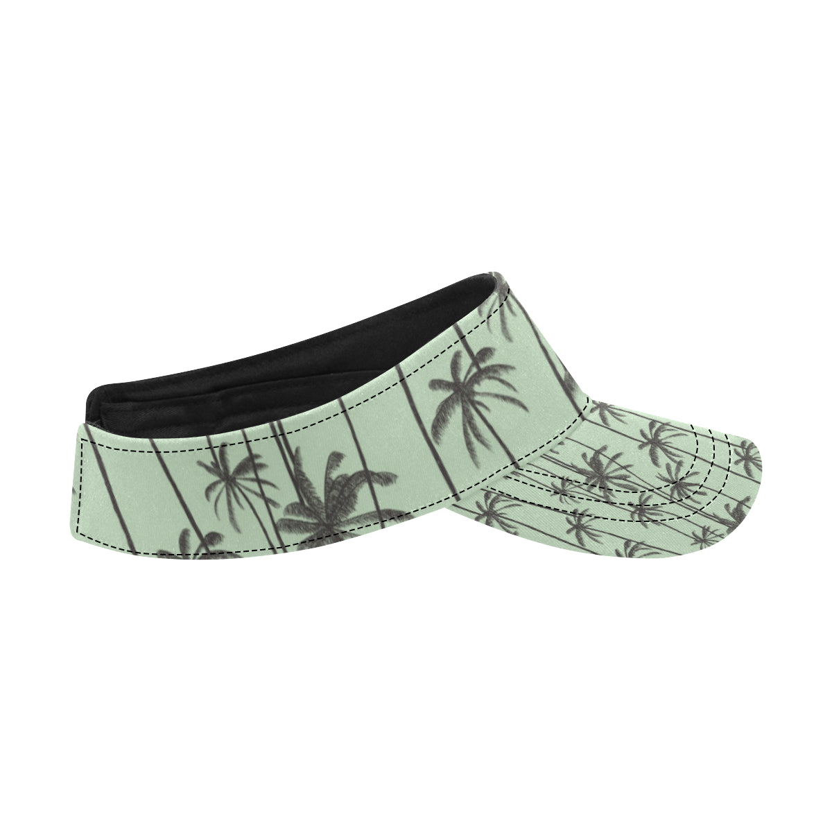 Palm Tree Pattern Print Design A04 Unisex Sun Visor