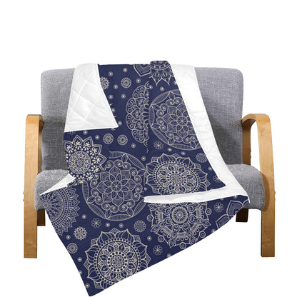 Mandala Pattern Print Design 02 Premium Quilt