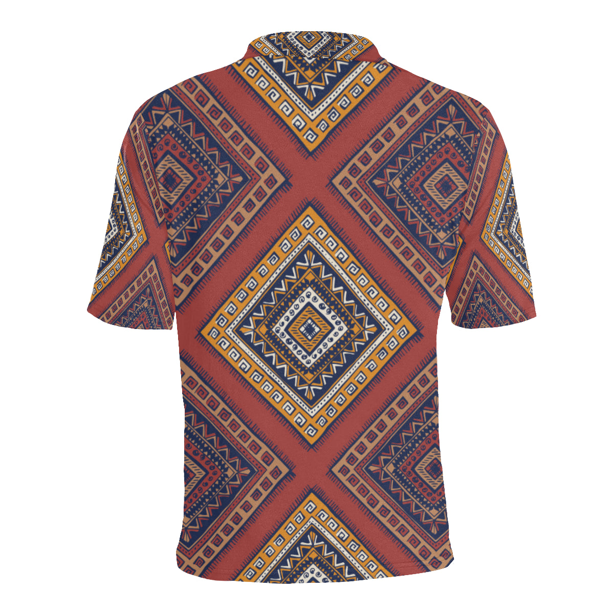 Native Pattern Print Design A06 Men Polo Shirt
