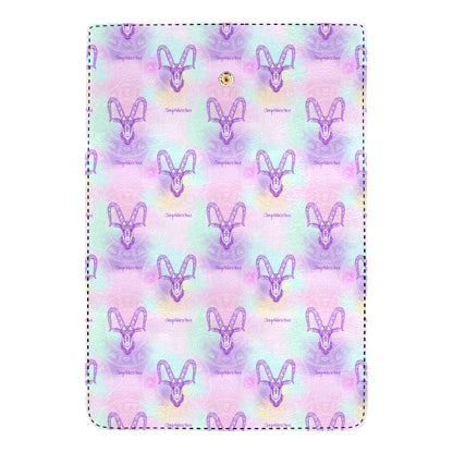 Capricorn Zodiac Pattern Print Design 02 Women's Trifold Wallet