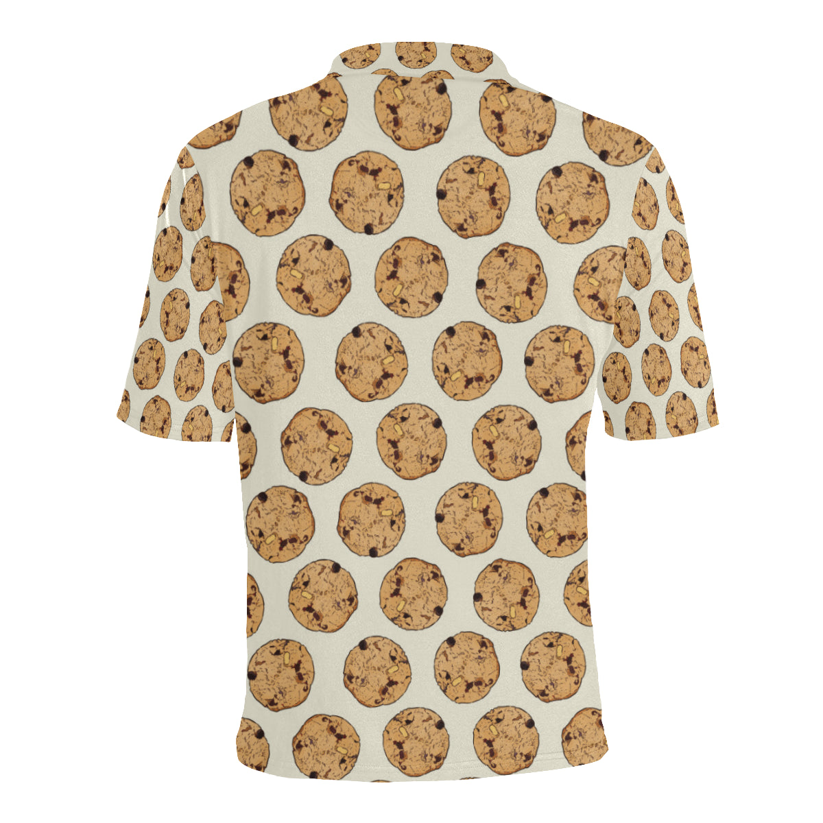 Cookie Pattern Print Design 05 Men Polo Shirt