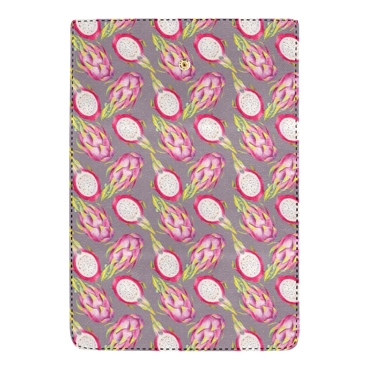 Dragonfruit Pattern Print Design DF03 Women's Trifold Wallet