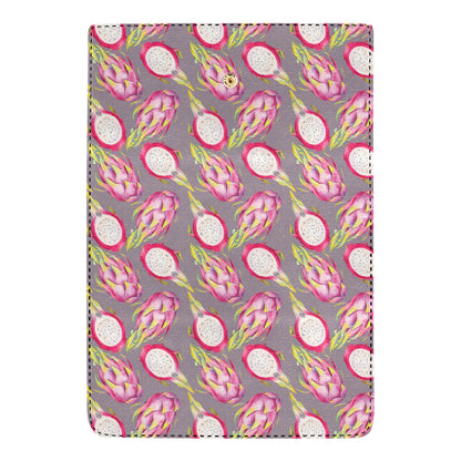 Dragonfruit Pattern Print Design DF03 Women's Trifold Wallet