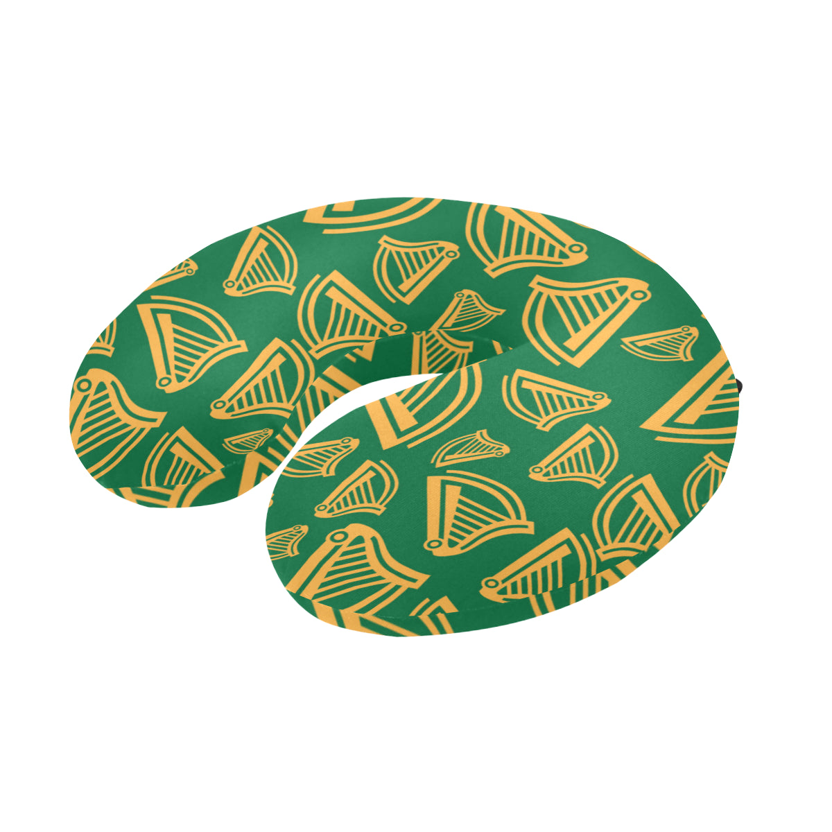 Harp Pattern Print Design 03 U-Shaped Travel Neck Pillow