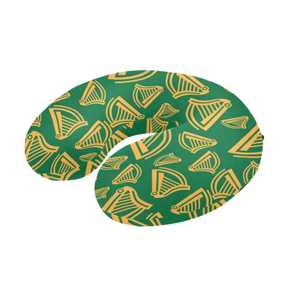 Harp Pattern Print Design 03 U-Shaped Travel Neck Pillow
