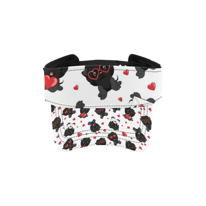 Affenpinscher Pattern Print Design 01 Unisex Sun Visor