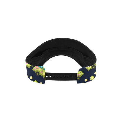 Camper Cute Camping Design No 3 Print Unisex Sun Visor