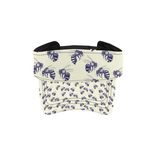 Bee Pattern Print Design 02 Unisex Sun Visor