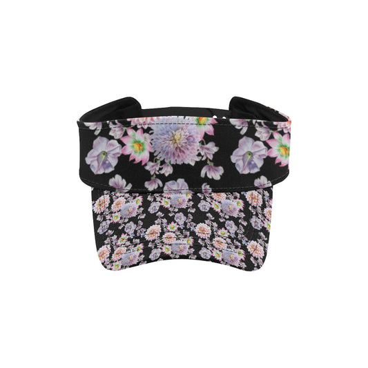 Dahlia Pattern Print Design DH012 Unisex Sun Visor