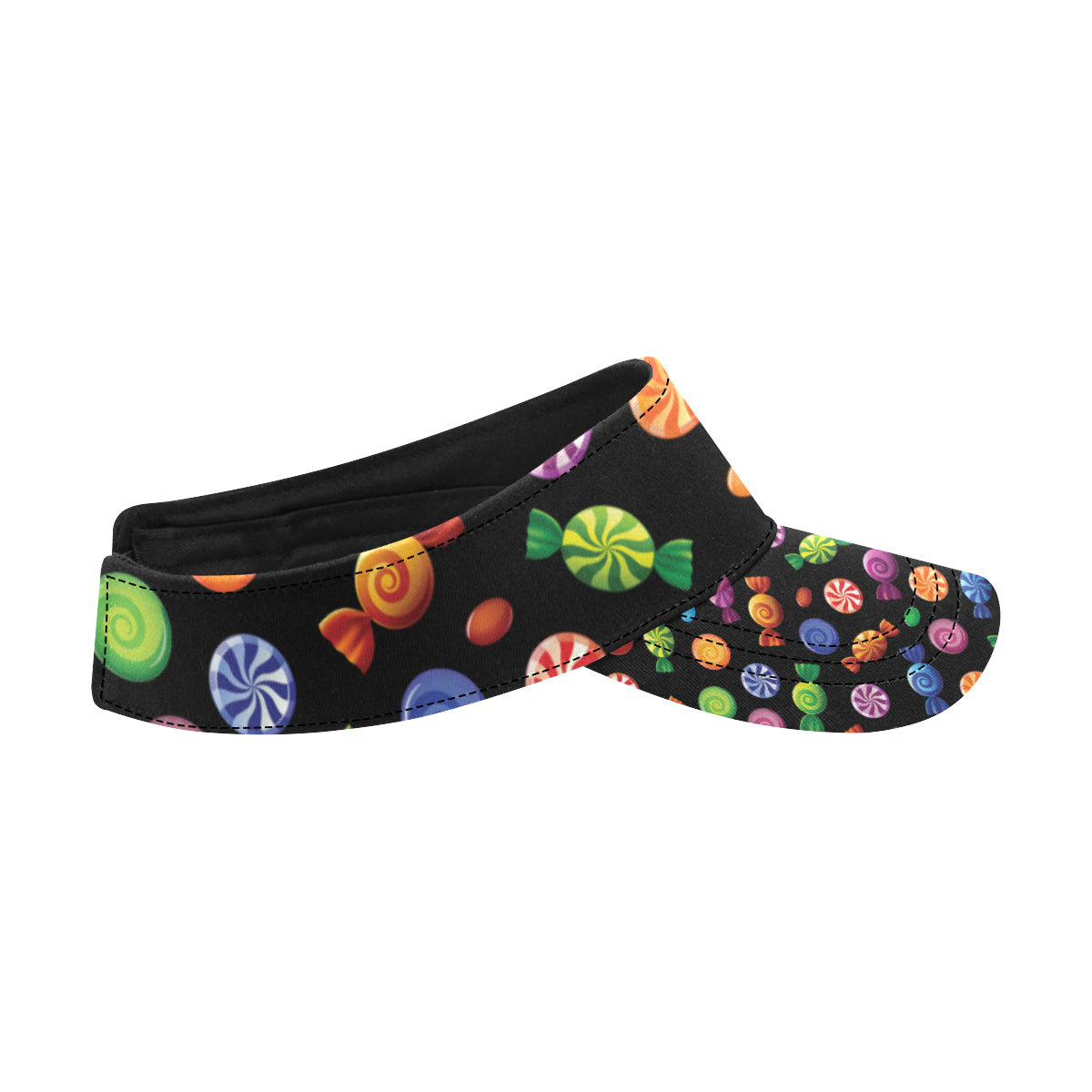 Candy Pattern Print Design 01 Unisex Sun Visor