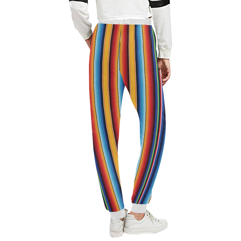 Mexican Blanket Stripe Print Pattern Unisex Sweatpants