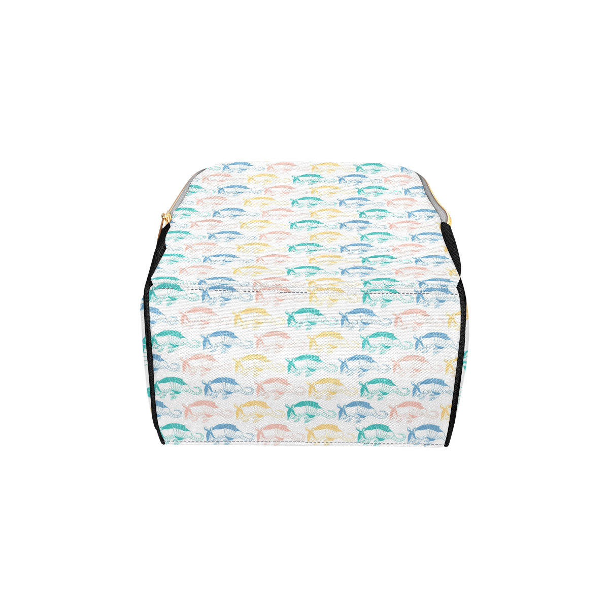 Armadillo Pattern Print Design 05 Diaper Bag Backpack