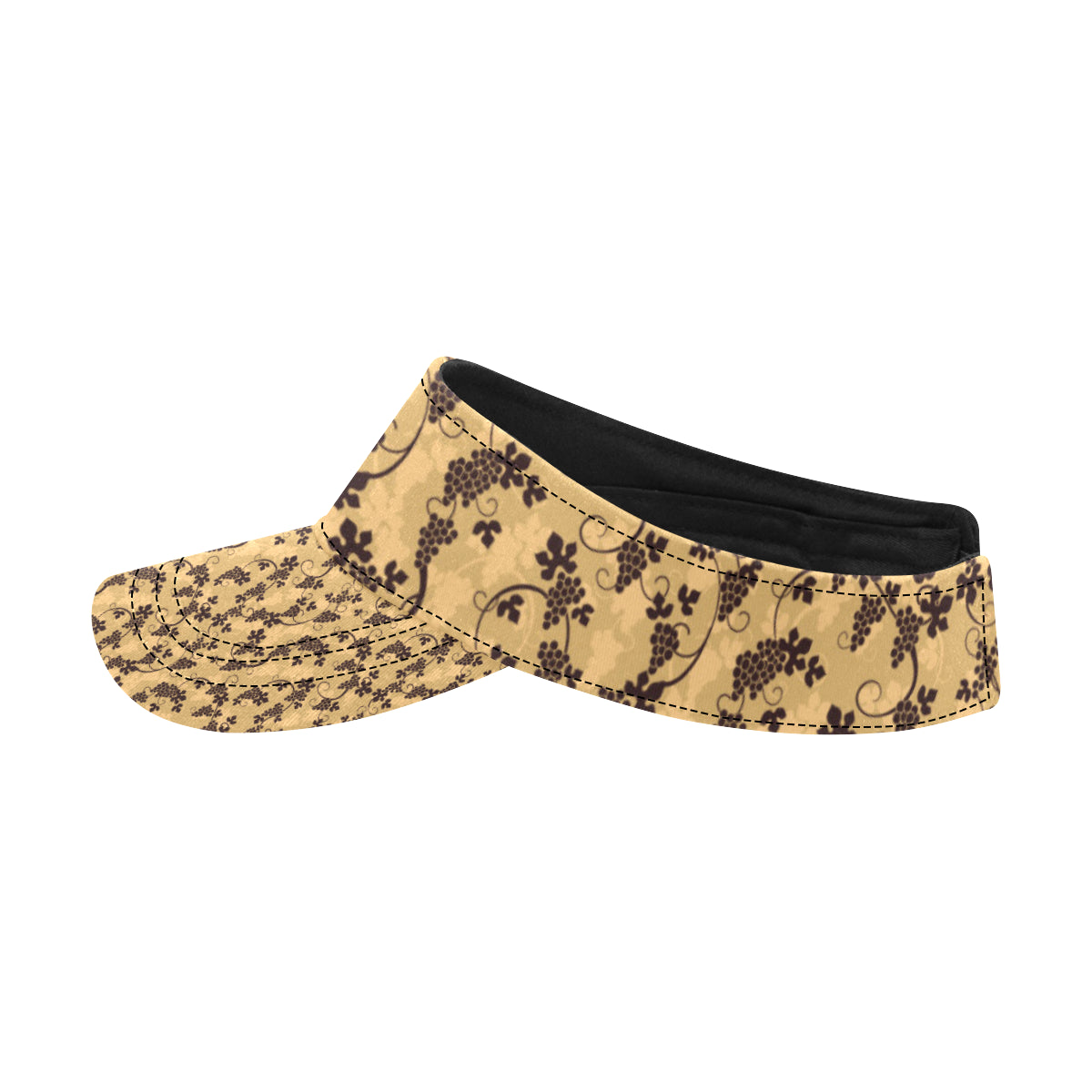 Wine Grape Design Print Unisex Sun Visor