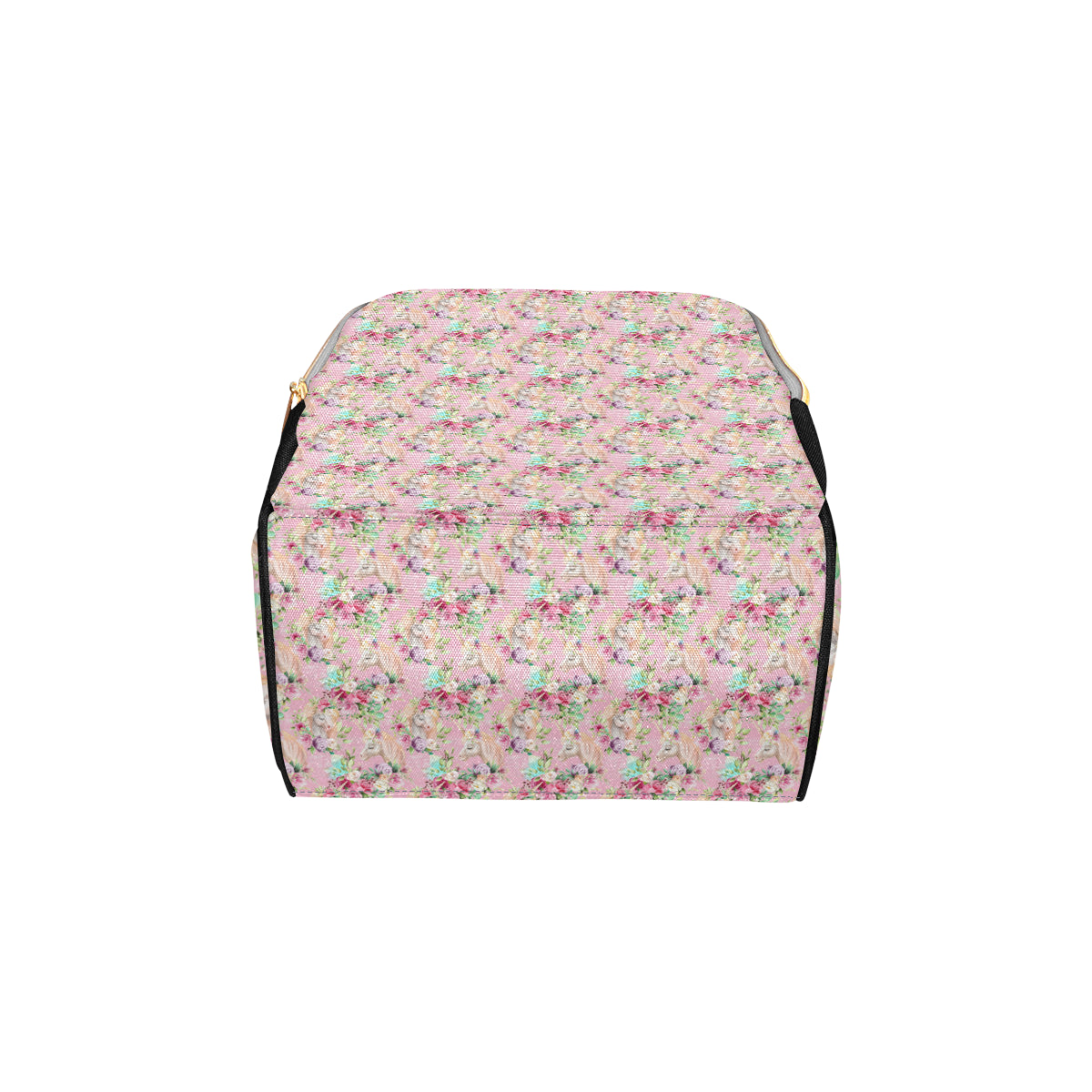 Unicorn Princess with Rose Diaper Bag Backpack