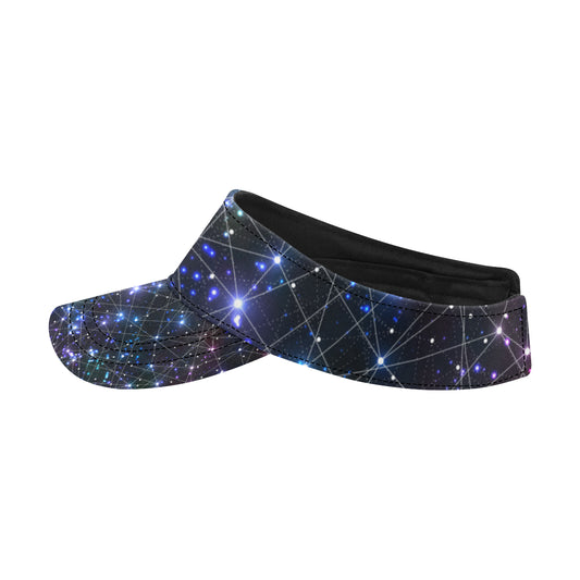 Cosmic Pattern Print Design 01 Unisex Sun Visor
