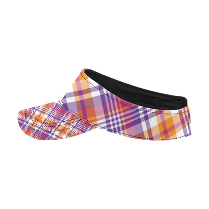 Madras Pattern Print Design 02 Unisex Sun Visor
