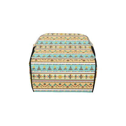 American indian Life Pattern Diaper Bag Backpack