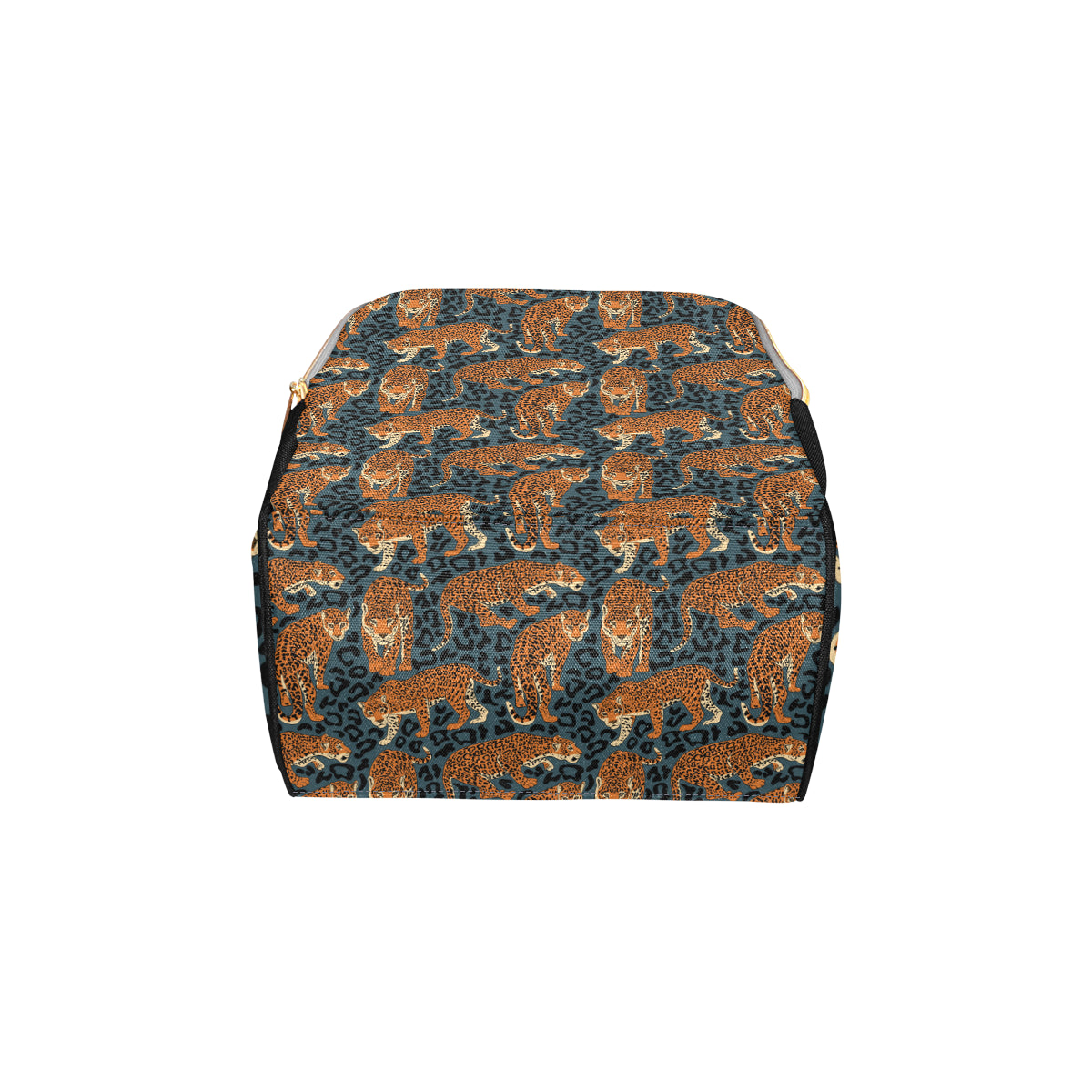 Jaguar Pattern Print Design 04 Diaper Bag Backpack