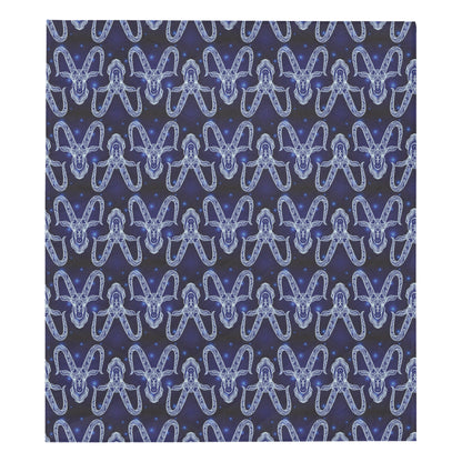Capricorn Zodiac Pattern Print Design 03 Premium Quilt
