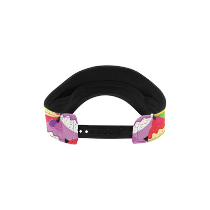 Cupcake Pattern Print Design CP02 Unisex Sun Visor