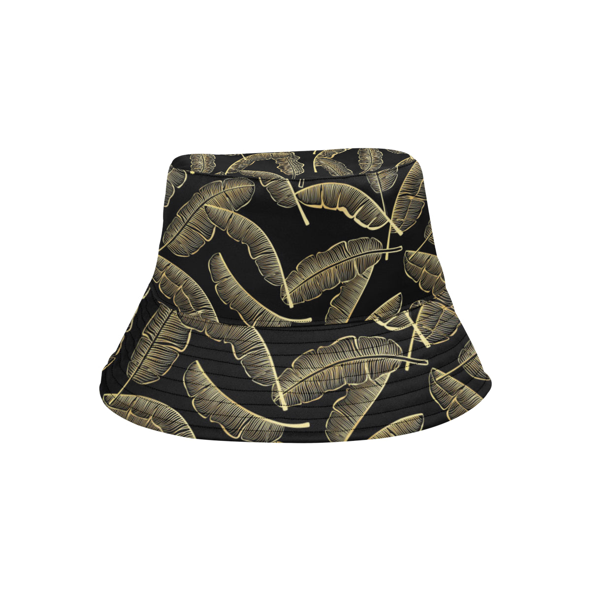 Banana Leaf Pattern Print Design BL07 Unisex Bucket Hat