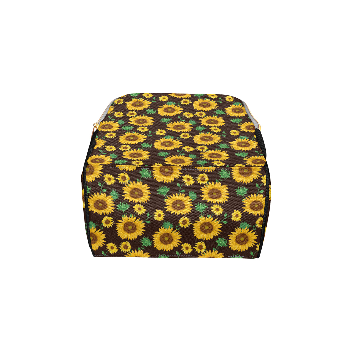 Sunflower Pattern Print Design SF01 Diaper Bag Backpack