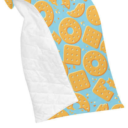 Cracker Pattern Print Design 02 Premium Quilt