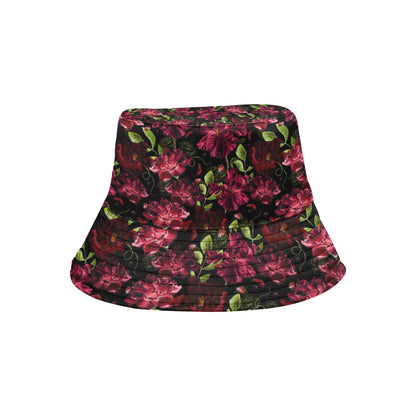 Iris Pattern Print Design IR03 Unisex Bucket Hat