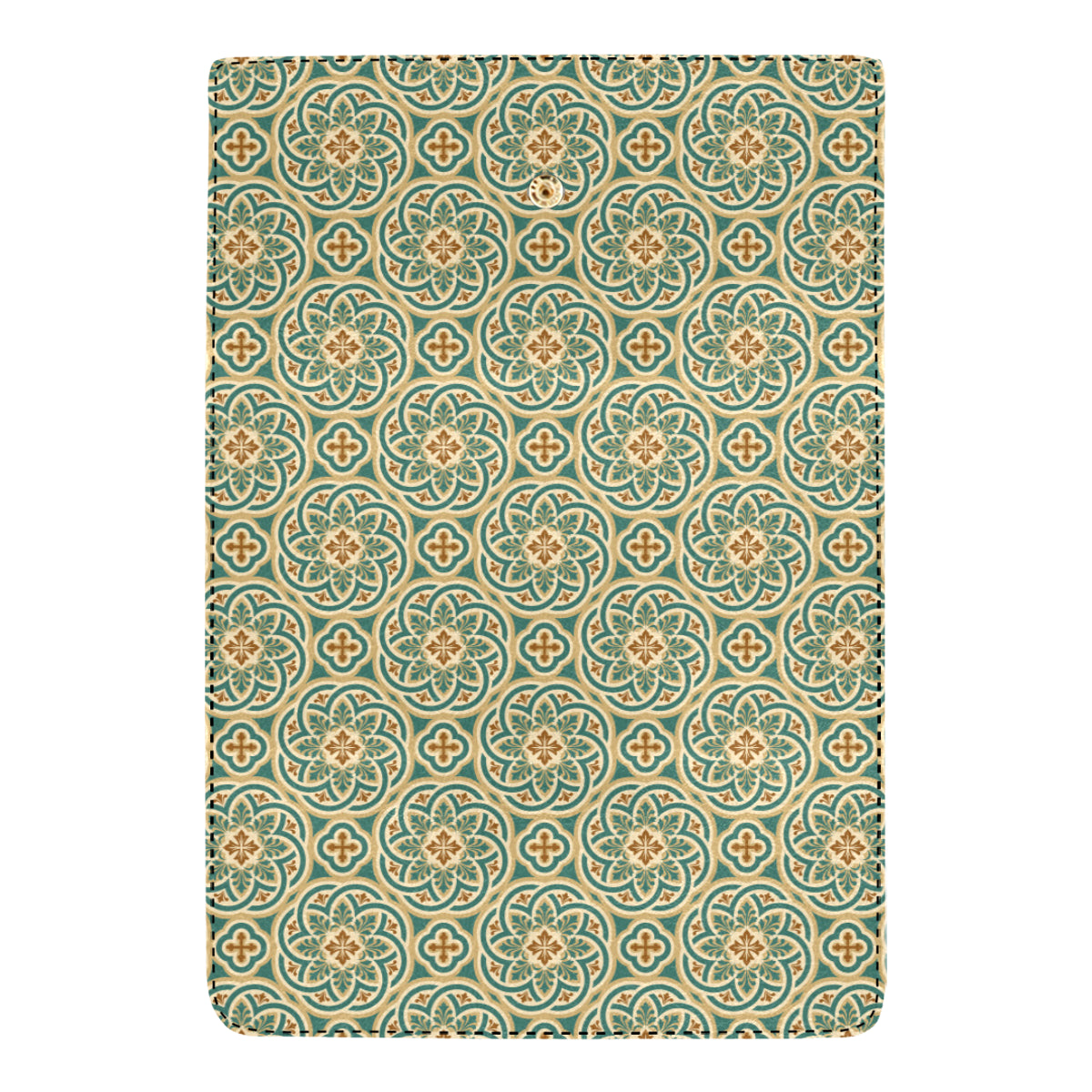 Cross Pattern Print Design 01 Women's Trifold Wallet