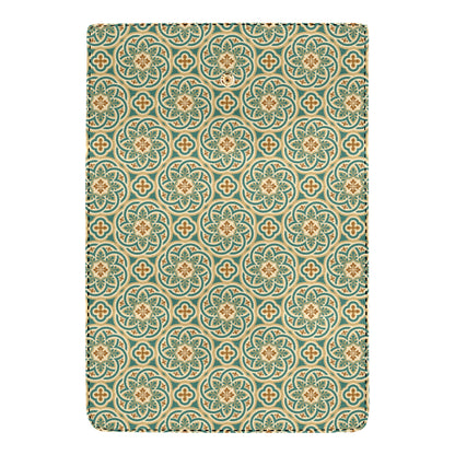 Cross Pattern Print Design 01 Women's Trifold Wallet