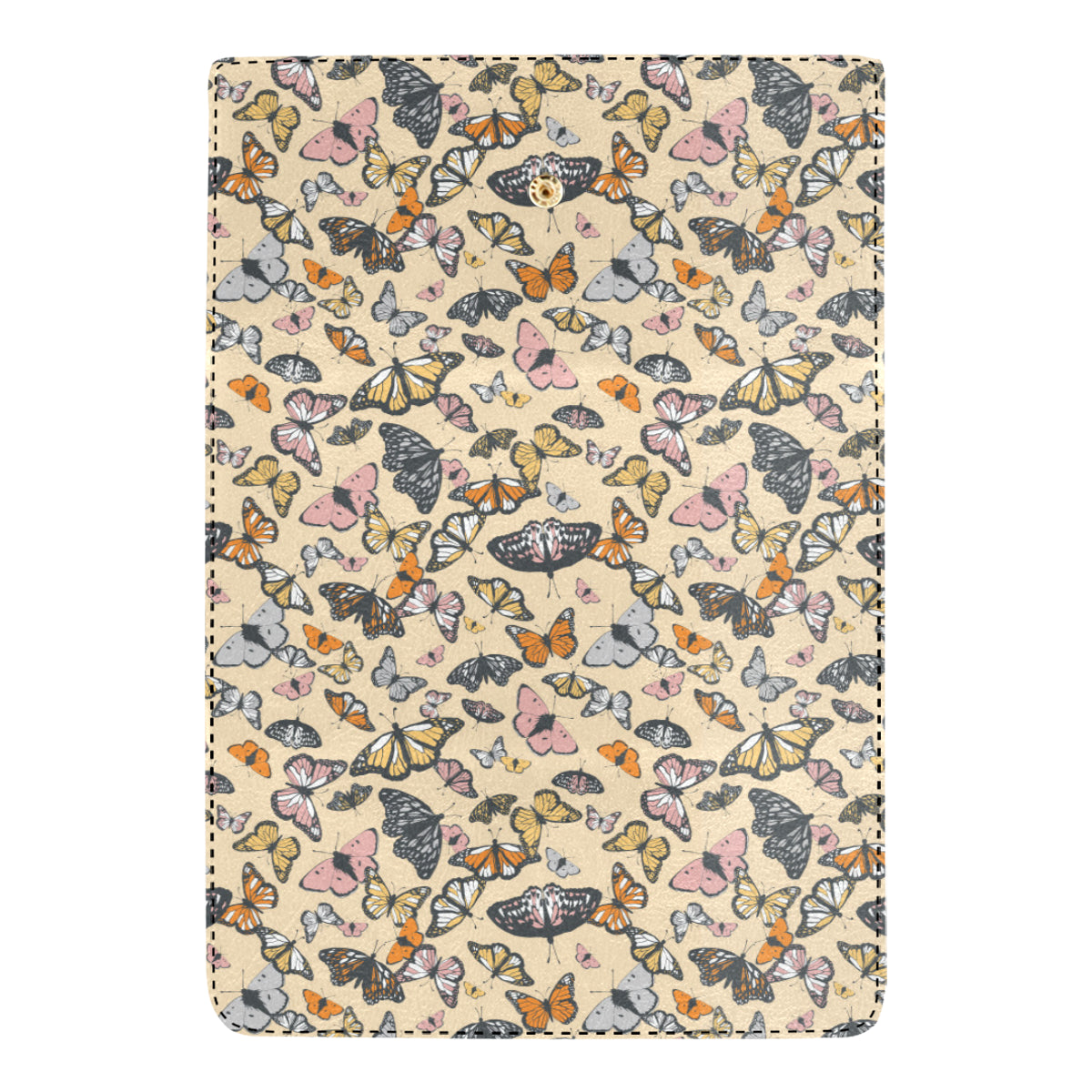 Butterfly Pattern Print Design 04 Women's Trifold Wallet
