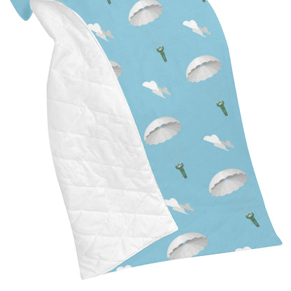 Paratrooper Pattern Print Design A02 Premium Quilt