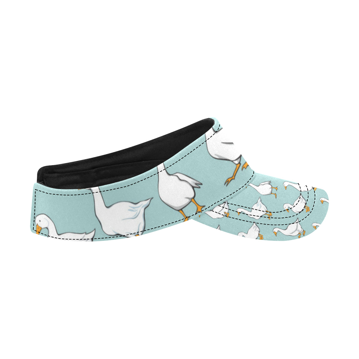 Goose Pattern Print Design 02 Unisex Sun Visor