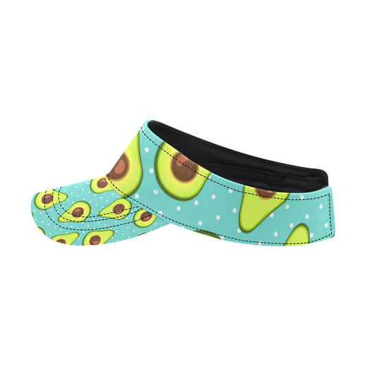 Avocado Pattern Print Design AC012 Unisex Sun Visor