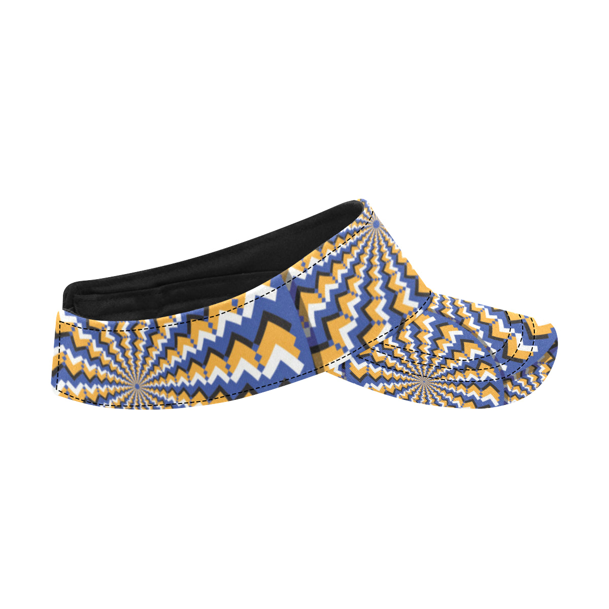 Optical illusion Pattern Print Design A01 Unisex Sun Visor