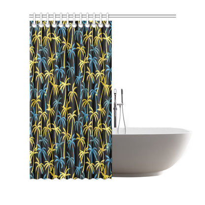 Palm Tree Pattern Shower Curtain