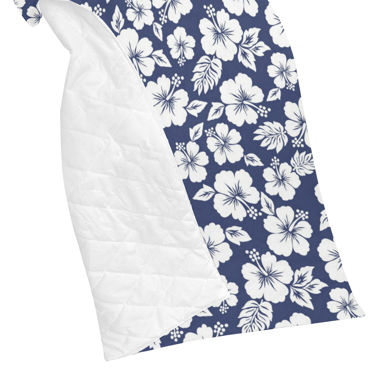 Hibiscus Pattern Print Design HB012 Premium Quilt