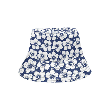 Hibiscus Pattern Print Design HB013 Unisex Bucket Hat