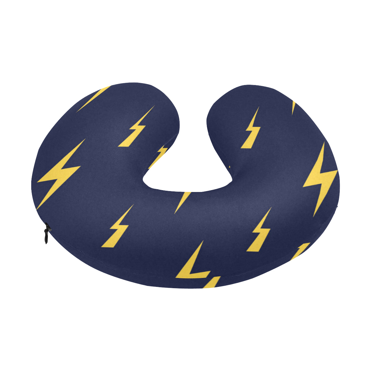 Lightning Thunder Pattern Print Design 03 U-Shaped Travel Neck Pillow