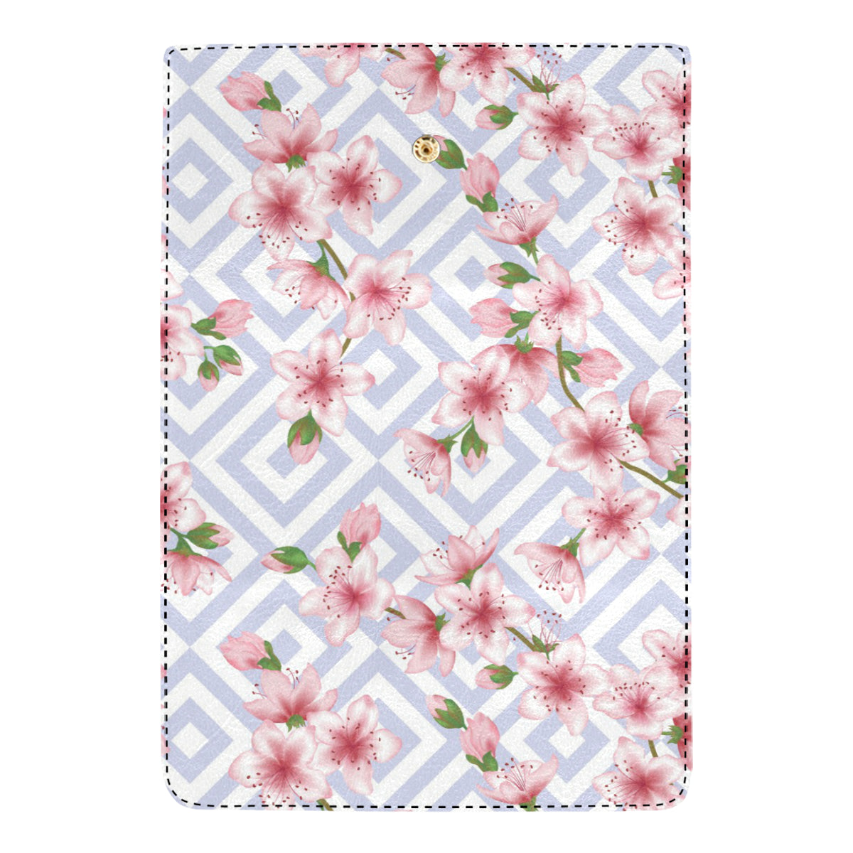 Cherry Blossom Pattern Print Design CB07 Women's Trifold Wallet