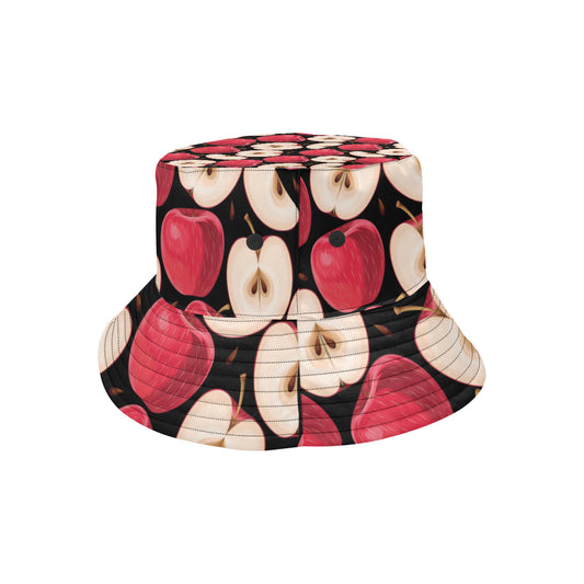 Apple Pattern Print Design AP02 Unisex Bucket Hat