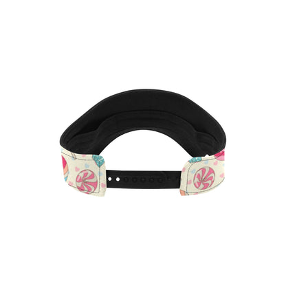 Candy Pattern Print Design CA04 Unisex Sun Visor